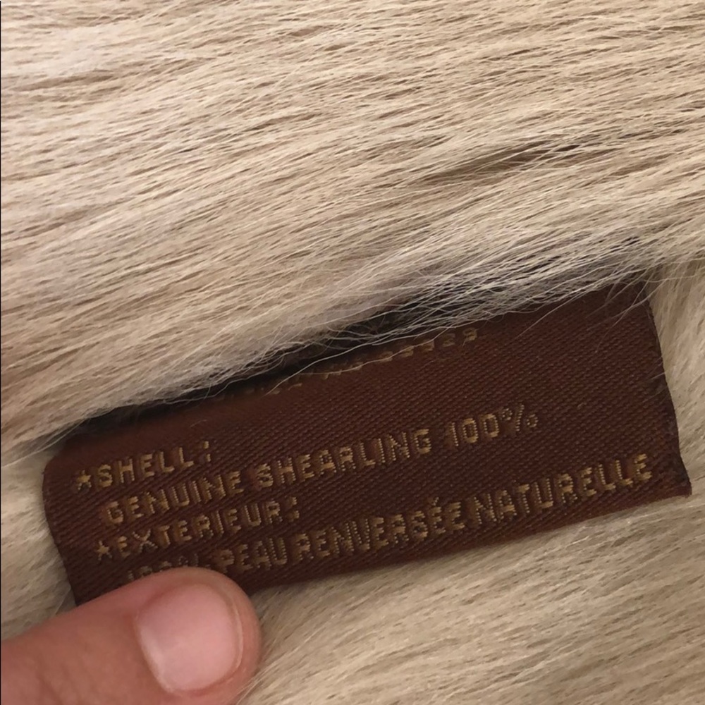 Tryst shearling jacket - Picture 7 of 8